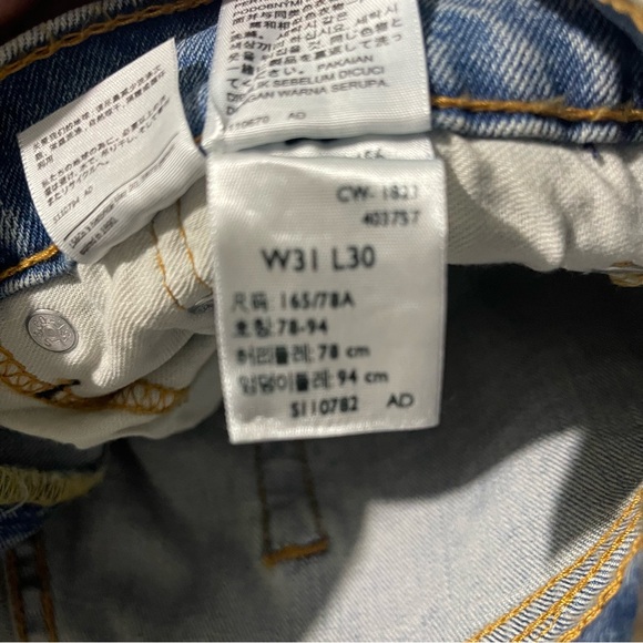 Levi's Men's 505 Regular Fit Jeans, Size 31x30, NWT - Picture 11 of 15